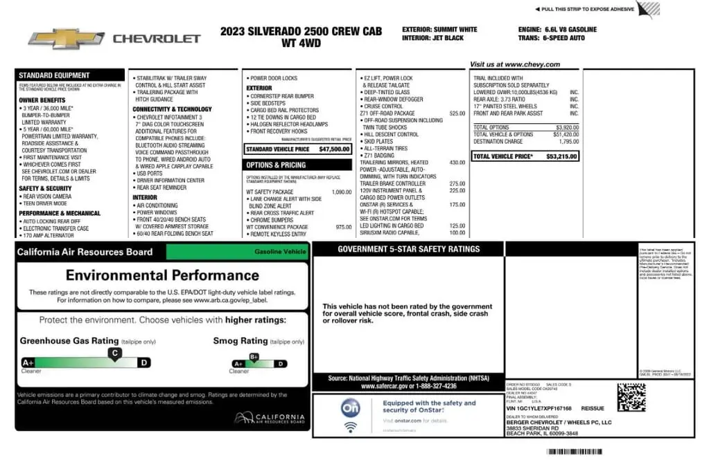 Florida Fine Cars - Used CHEVROLET SILVERADO 2500HD 2023 MARGATE WORK TRUCK