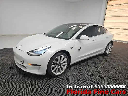 Florida Fine Cars - Used TESLA MODEL 3 2019 MARGATE LONG RANGE