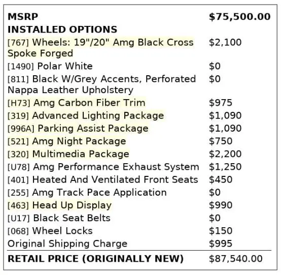 Florida Fine Cars - Used MERCEDES-BENZ C-CLASS 2018 MARGATE AMG C 63 S