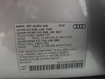 Florida Fine Cars - Used AUDI E-TRON SPORTBACK 2023 WEST PALM S LINE PREMIUM