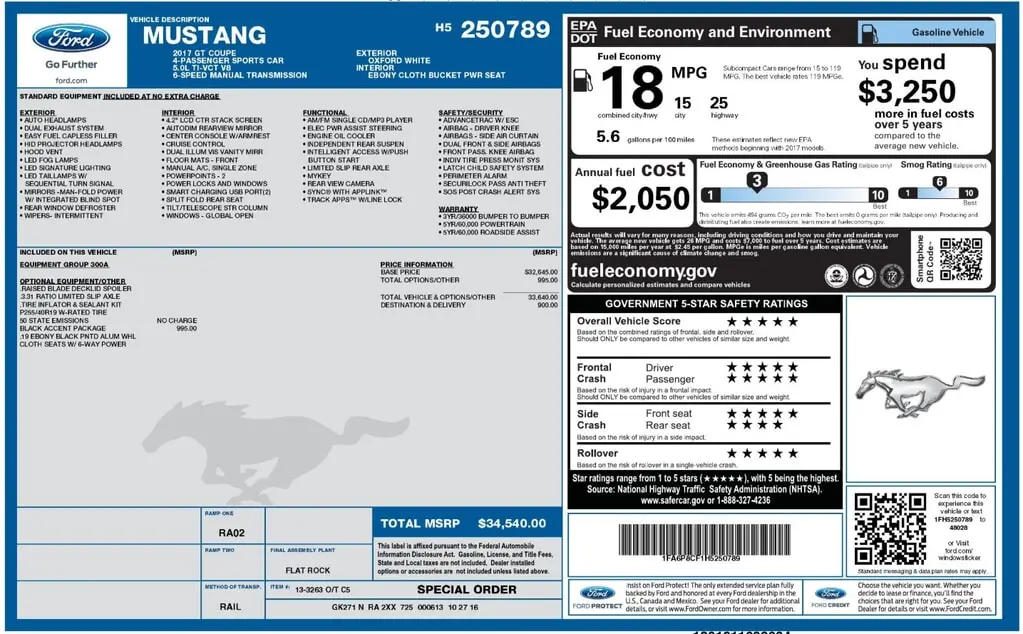 Florida Fine Cars - Used FORD MUSTANG 2017 ORLANDO GT