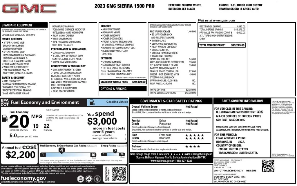 Florida Fine Cars - Used GMC SIERRA 1500 2023 ORLANDO PRO