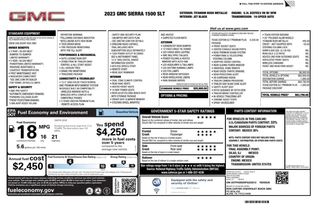 Florida Fine Cars - Used GMC SIERRA 1500 2023 MARGATE SLT