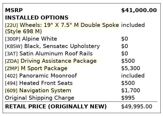 Florida Fine Cars - Used BMW X3 2019 ORLANDO SDRIVE30I