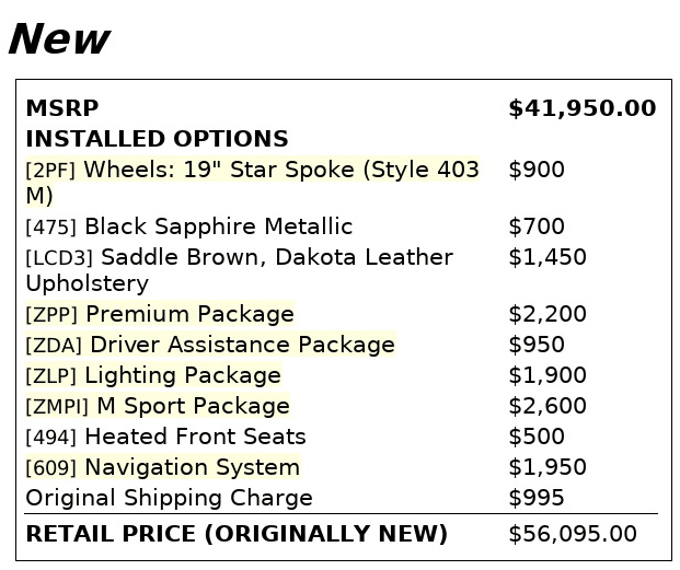 used vehicle - SEDAN BMW 4 SERIES 2017