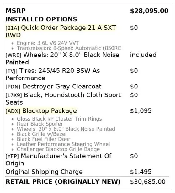 Florida Fine Cars - Used DODGE CHALLENGER 2019 MIAMI SXT