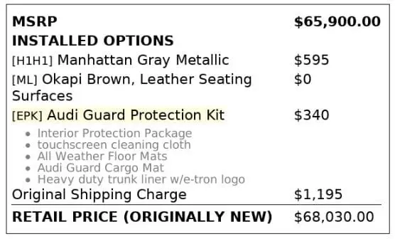 Florida Fine Cars - Used AUDI E-TRON 2022 MIAMI PREMIUM