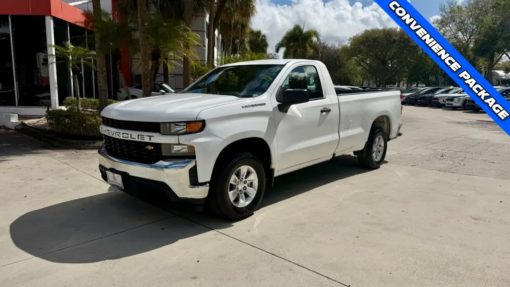 Florida Fine Cars - Used CHEVROLET SILVERADO 1500 2021 WEST PALM WORK TRUCK