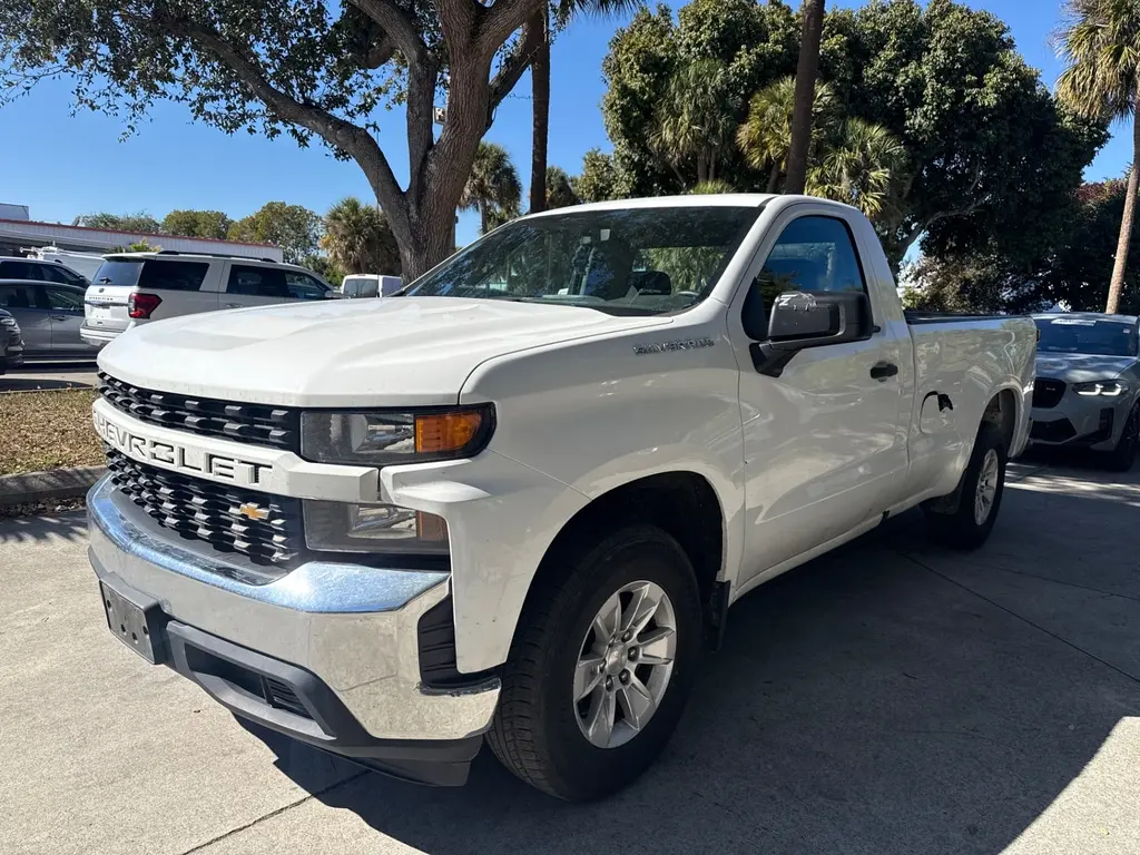 Florida Fine Cars - Used CHEVROLET SILVERADO 1500 2021 WEST PALM WORK TRUCK