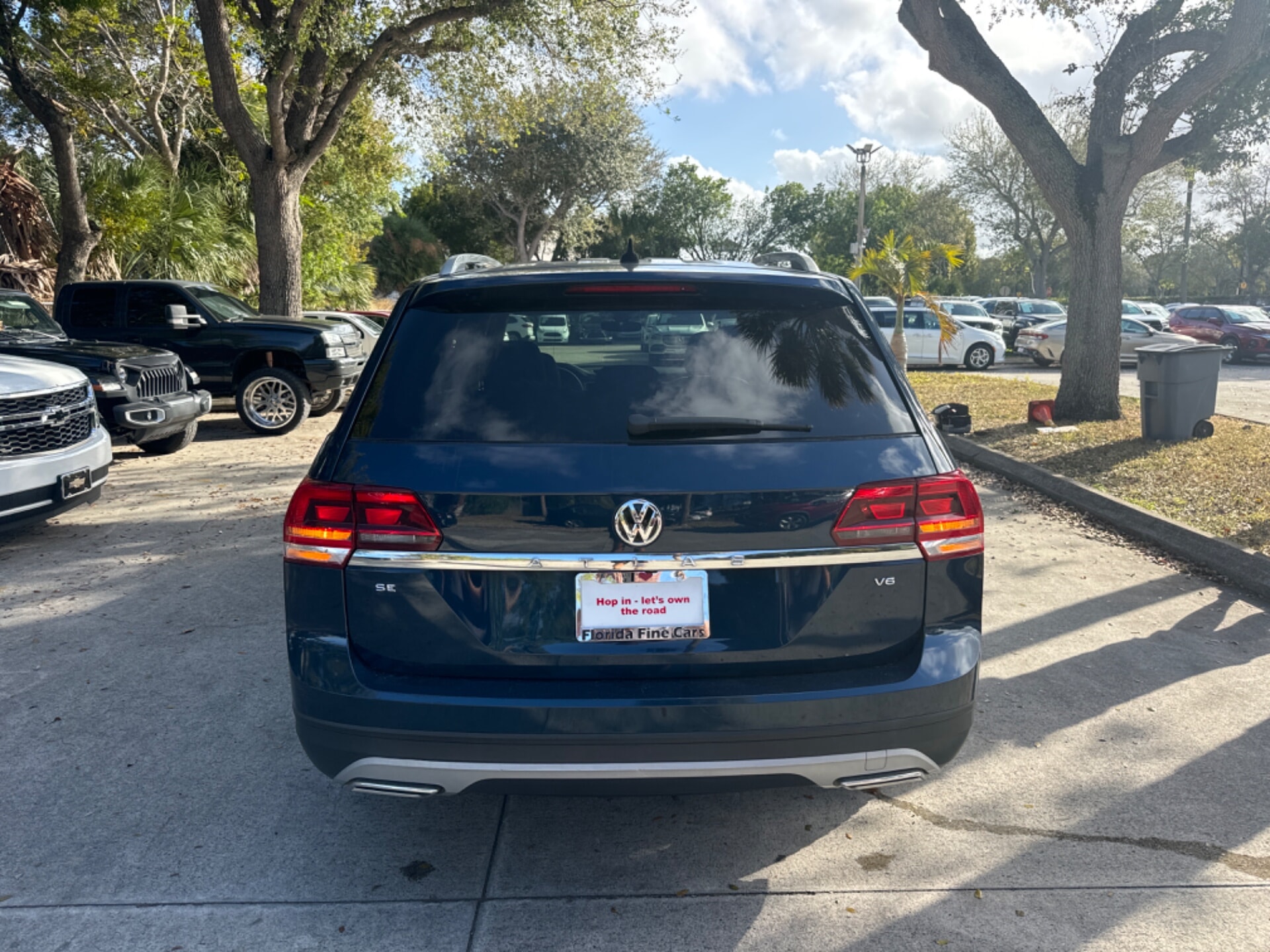 Florida Fine Cars - Used VOLKSWAGEN ATLAS 2018 WEST PALM 3.6L V6 SE