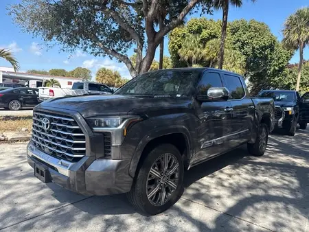Florida Fine Cars - Used TOYOTA TUNDRA-4WD 2022 WEST PALM CAPSTONE HYBRID