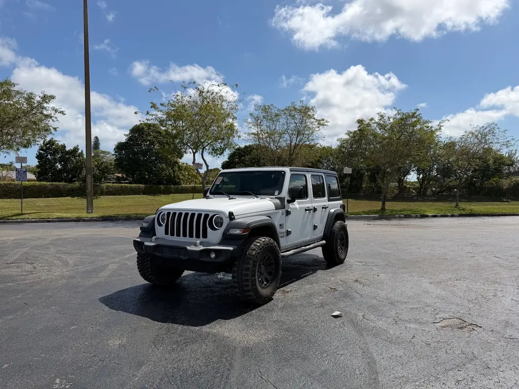 Florida Fine Cars - Used JEEP WRANGLER UNLIMITED 2018 MIAMI SPORT S