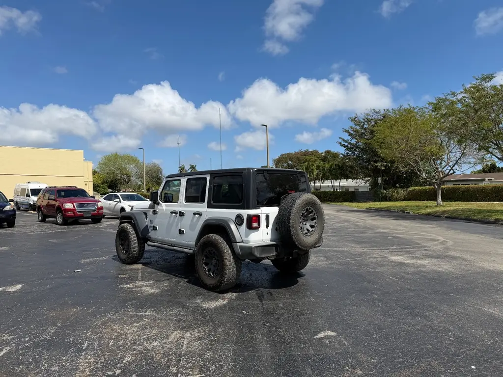 Florida Fine Cars - Used JEEP WRANGLER UNLIMITED 2018 MIAMI SPORT S