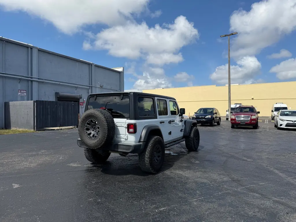 Florida Fine Cars - Used JEEP WRANGLER UNLIMITED 2018 MIAMI SPORT S