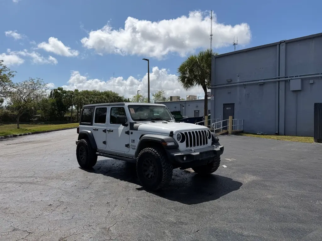 Florida Fine Cars - Used JEEP WRANGLER UNLIMITED 2018 MIAMI SPORT S