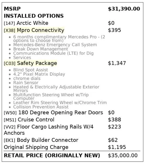 Florida Fine Cars - Used MERCEDES-BENZ METRIS 2020 MARGATE 