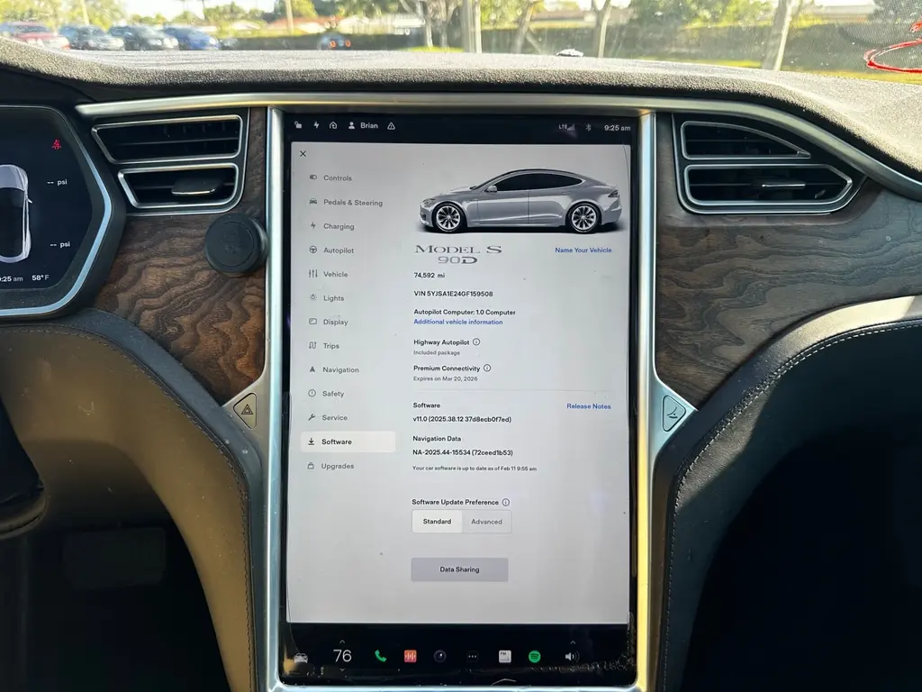 Florida Fine Cars - Used TESLA MODEL S 2016 MIAMI 90D