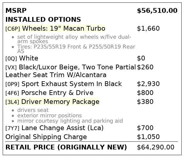 Florida Fine Cars - Used PORSCHE MACAN 2018 ORLANDO SPORT EDITION