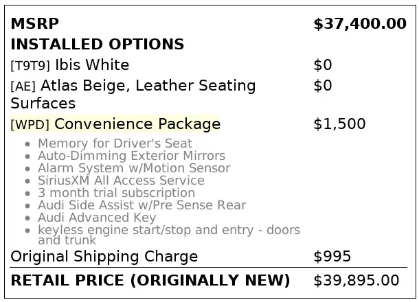 Florida Fine Cars - Used AUDI A4 2020 ORLANDO PREMIUM