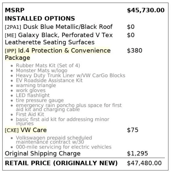 Florida Fine Cars - Used VOLKSWAGEN ID.4 2022 MARGATE PRO S