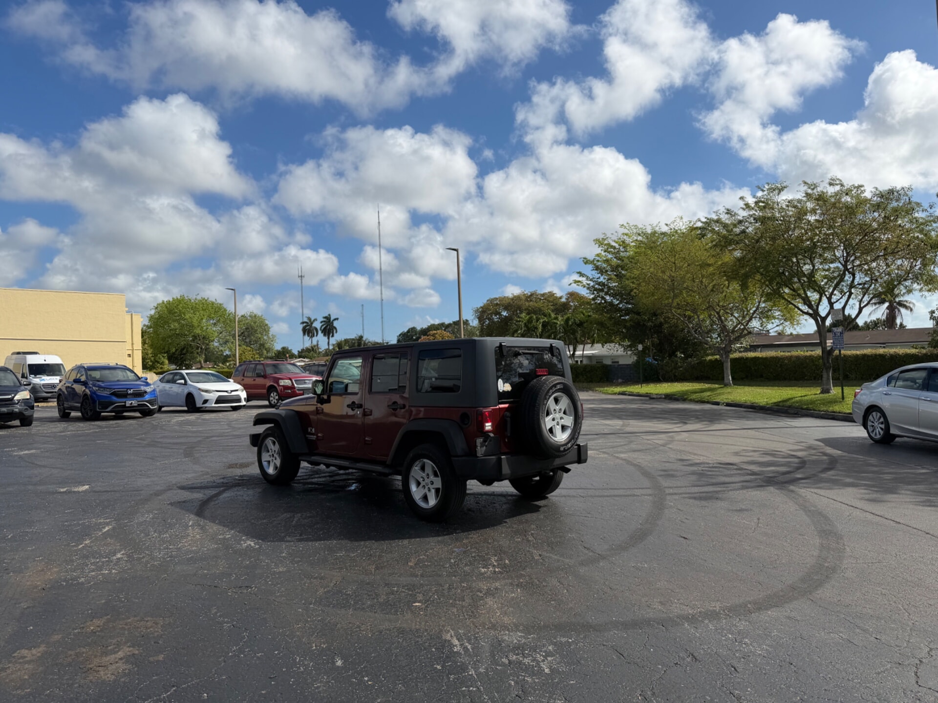 used vehicle - SUV JEEP WRANGLER 2008