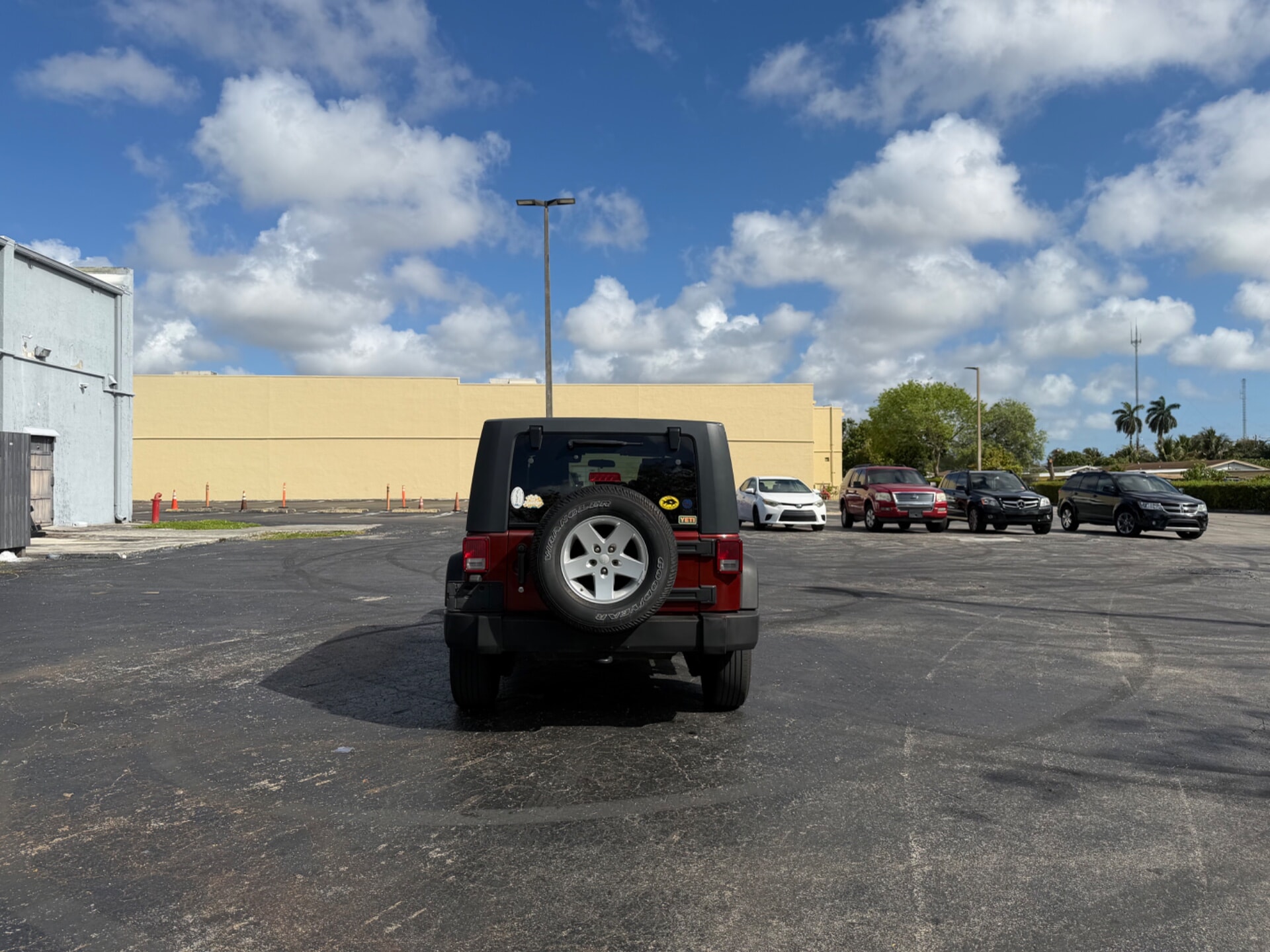 used vehicle - SUV JEEP WRANGLER 2008
