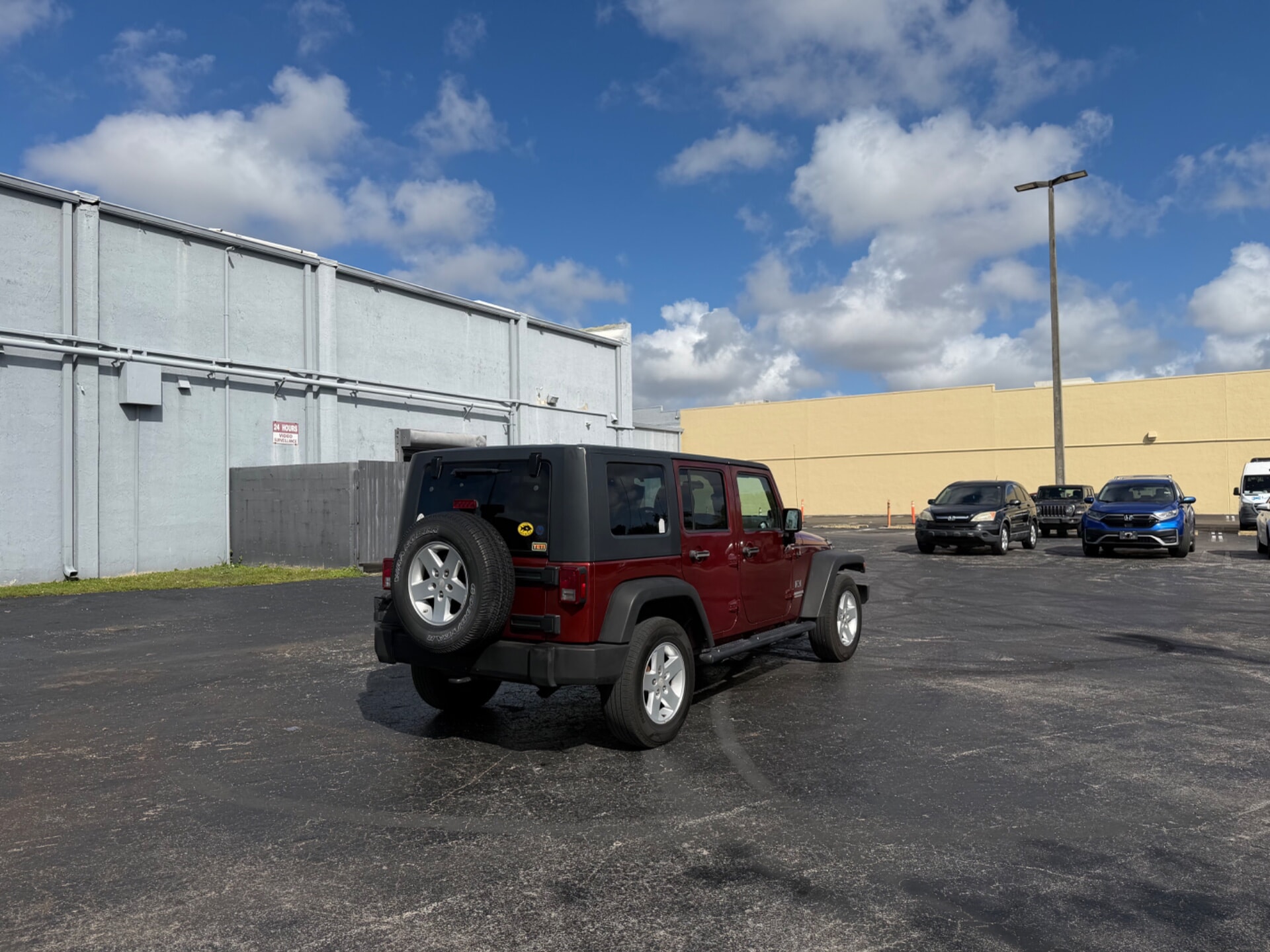 used vehicle - SUV JEEP WRANGLER 2008