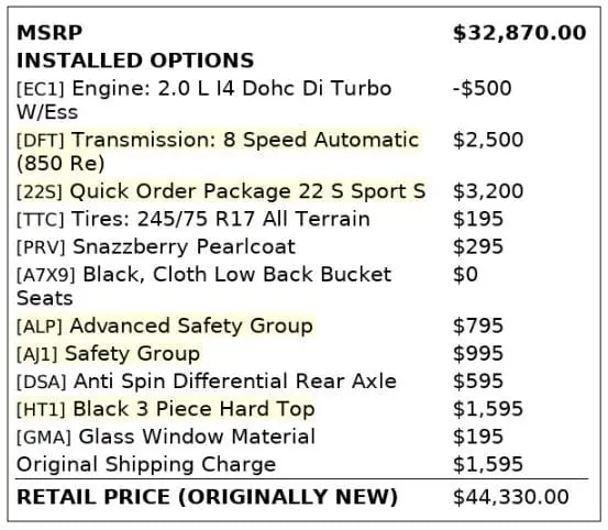 Florida Fine Cars - Used JEEP WRANGLER 2021 MIAMI UNLIMITED SPORT S