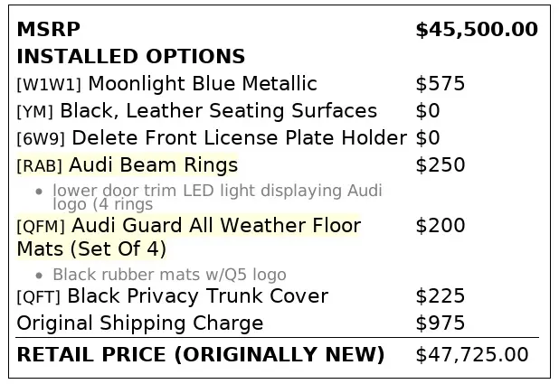 Florida Fine Cars - Used AUDI Q5 2018 ORLANDO PREMIUM PLUS