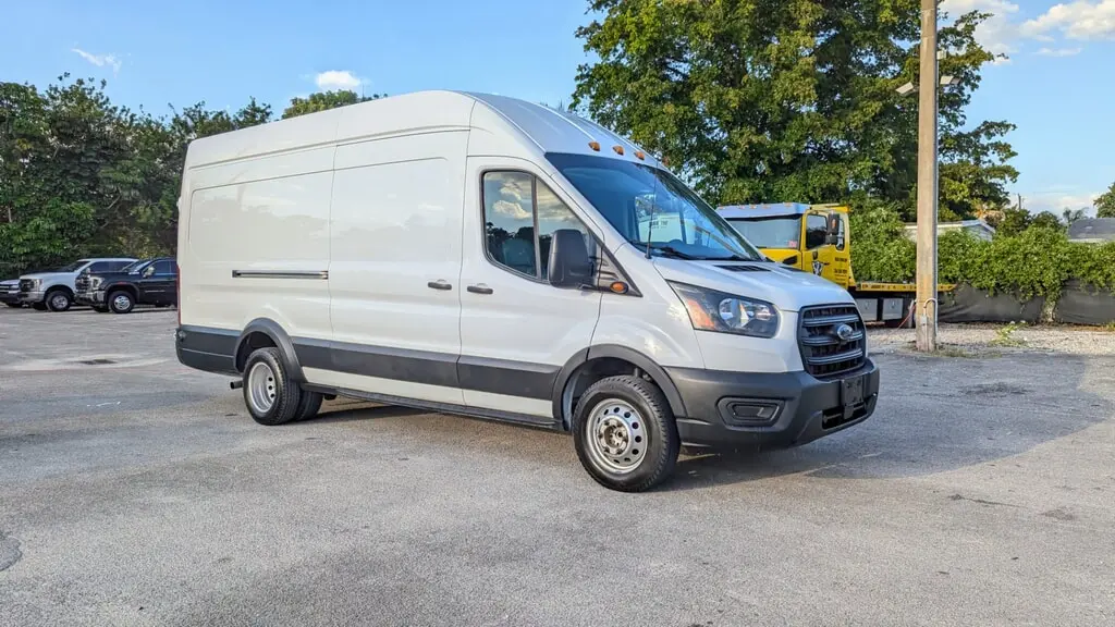 Florida Fine Cars - Used FORD TRANSIT 2020 WEST PALM 350 HD CARGO VAN 9950 GVWR DRW HIGH ROOF 148.0" WB