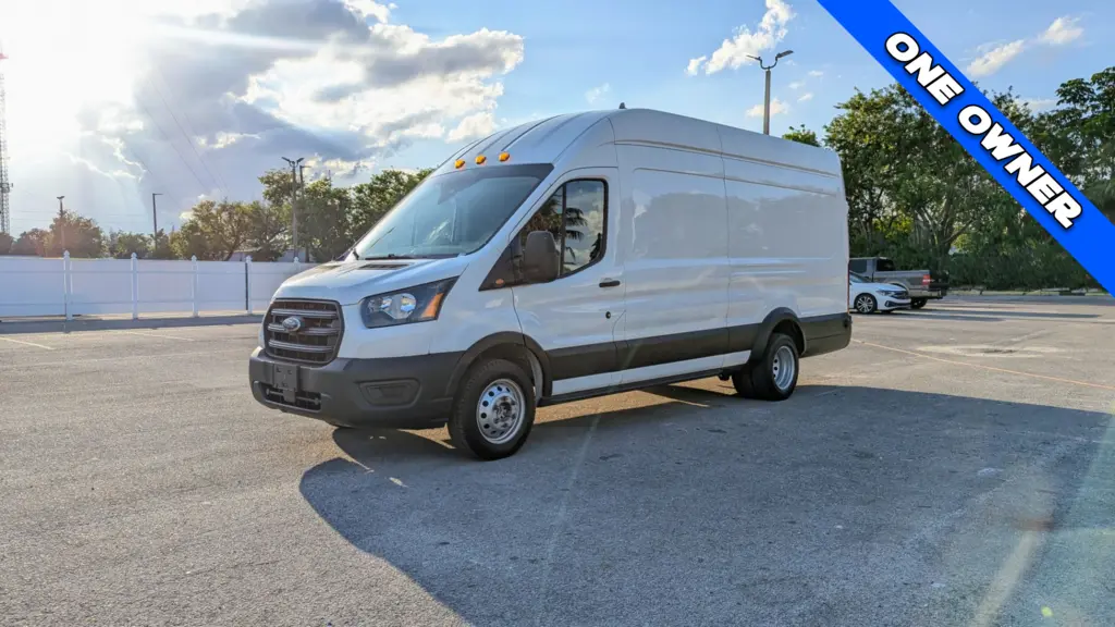 Florida Fine Cars - Used FORD TRANSIT 2020 WEST PALM 350 HD CARGO VAN 9950 GVWR DRW HIGH ROOF 148.0" WB