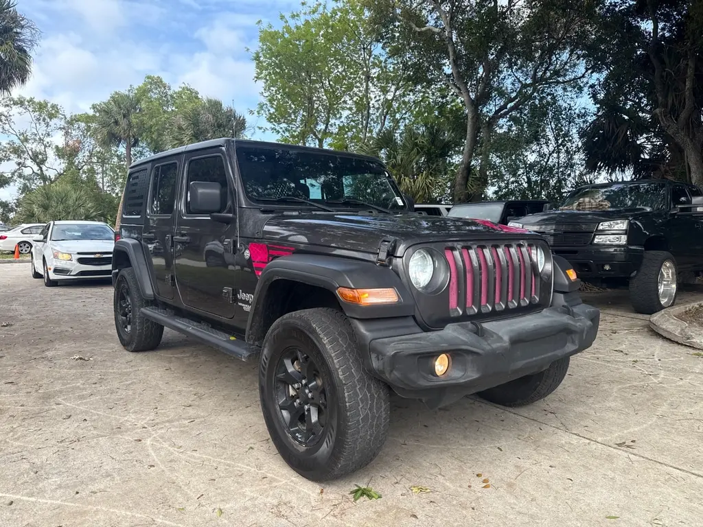 Florida Fine Cars - Used JEEP WRANGLER 2021 WEST PALM UNLIMITED SPORT