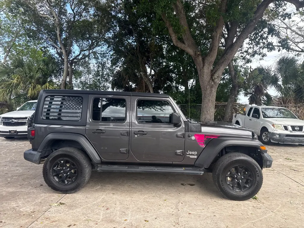 Florida Fine Cars - Used JEEP WRANGLER 2021 WEST PALM UNLIMITED SPORT