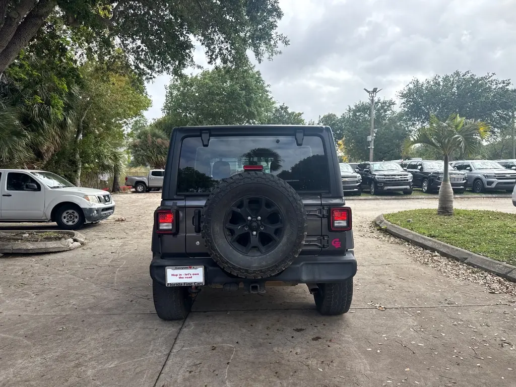 Florida Fine Cars - Used JEEP WRANGLER 2021 WEST PALM UNLIMITED SPORT