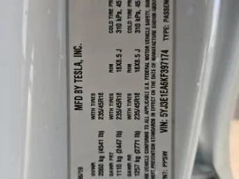 Florida Fine Cars - Used TESLA MODEL 3 2019 MARGATE STANDARD RANGE PLUS