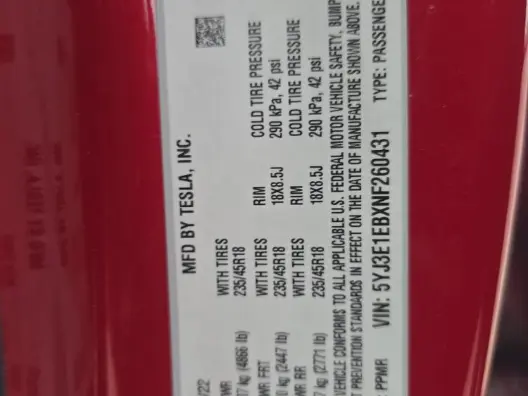 Florida Fine Cars - Used TESLA MODEL 3 2022 ORLANDO LONG RANGE