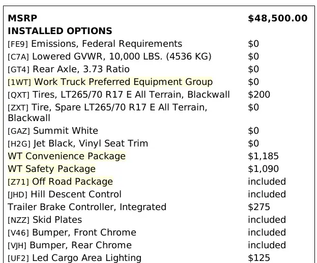 Florida Fine Cars - Used CHEVROLET SILVERADO 2500HD 2023 ORLANDO WORK TRUCK