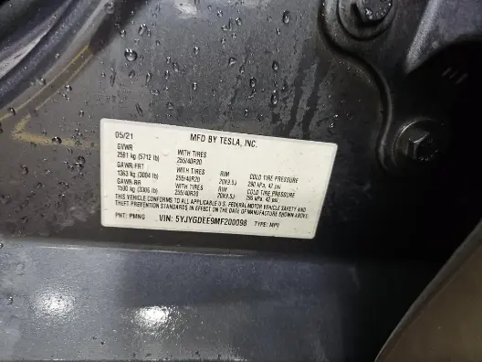 Florida Fine Cars - Used TESLA MODEL Y 2021 MARGATE LONG RANGE