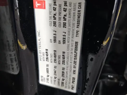 Florida Fine Cars - Used TESLA MODEL 3 2018 MIAMI LONG RANGE BATTERY