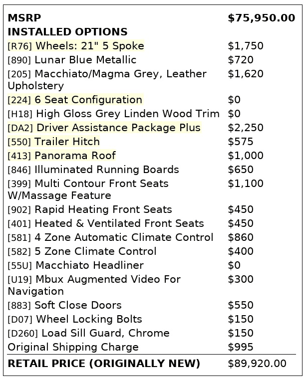 Florida Fine Cars - Used vehicle - SUV MERCEDES-BENZ GLS 2020