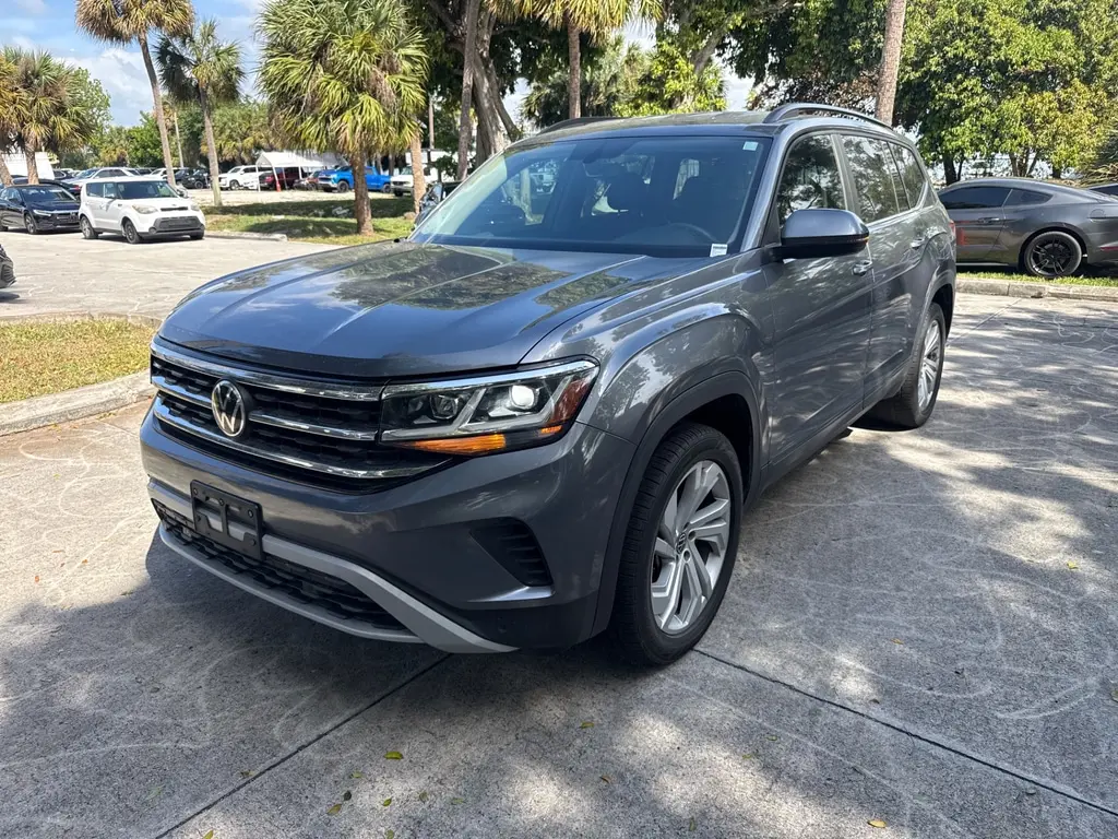 Florida Fine Cars - Used VOLKSWAGEN ATLAS 2021 WEST PALM 3.6L V6 SE W/TECHNOLOGY