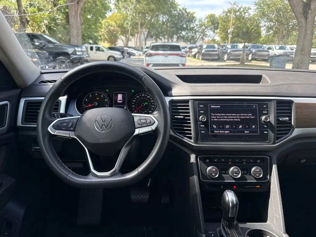 Florida Fine Cars - Used VOLKSWAGEN ATLAS 2021 WEST PALM 3.6L V6 SE W/TECHNOLOGY