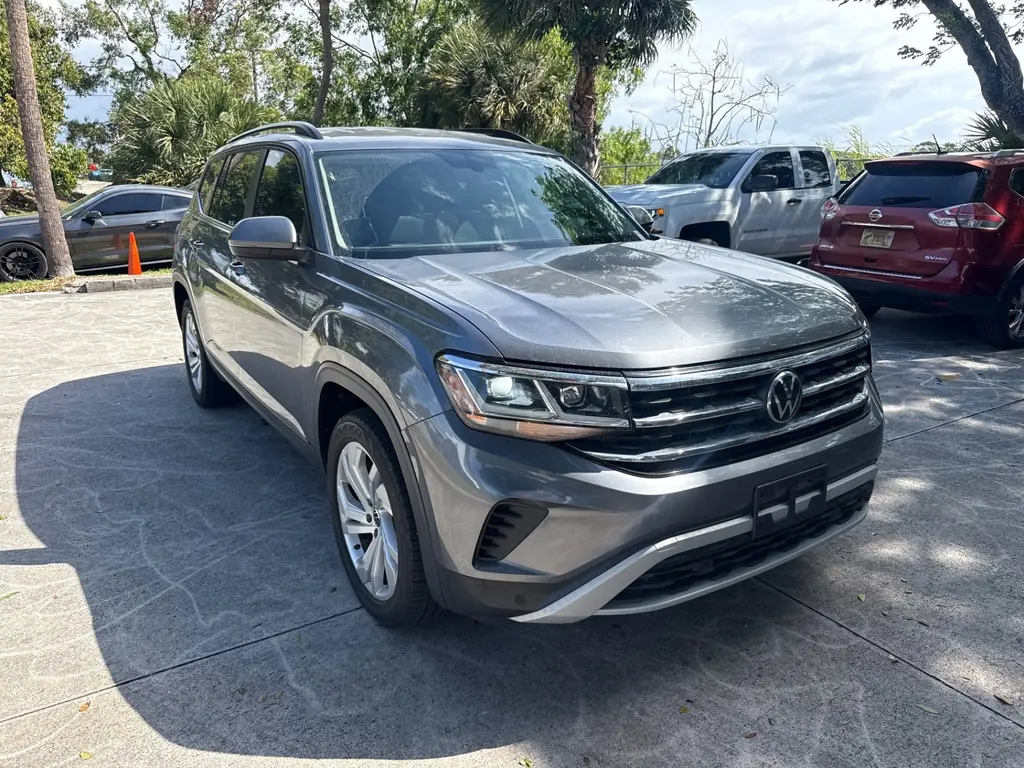 Florida Fine Cars - Used VOLKSWAGEN ATLAS 2021 WEST PALM 3.6L V6 SE W/TECHNOLOGY