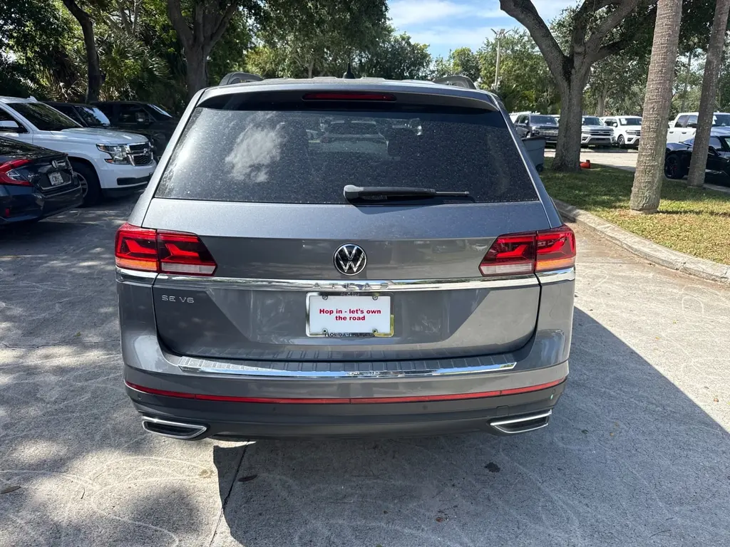 Florida Fine Cars - Used VOLKSWAGEN ATLAS 2021 WEST PALM 3.6L V6 SE W/TECHNOLOGY