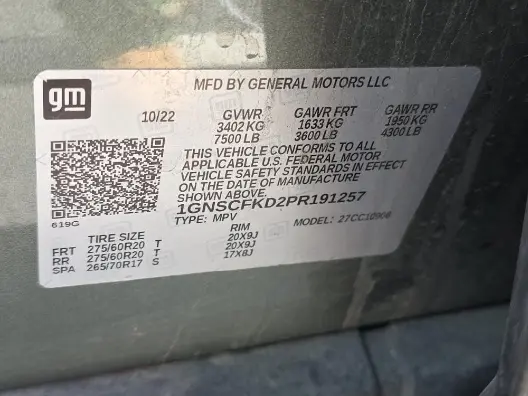 Florida Fine Cars - Used CHEVROLET SUBURBAN 2023 ORLANDO PREMIER