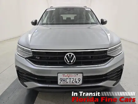 Florida Fine Cars - Used VOLKSWAGEN TIGUAN 2023 WEST PALM SE R-LINE BLACK