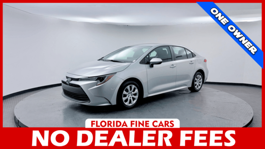 Florida Fine Cars - Used TOYOTA COROLLA 2024 WEST PALM LE