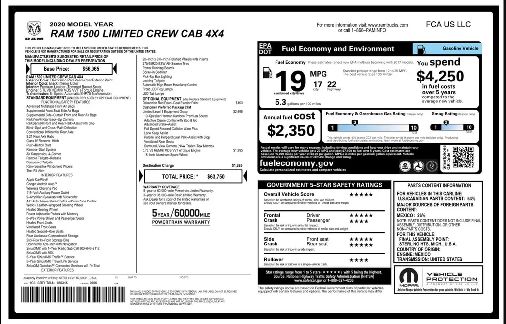 Florida Fine Cars - Used RAM 1500 2020 WEST PALM LIMITED