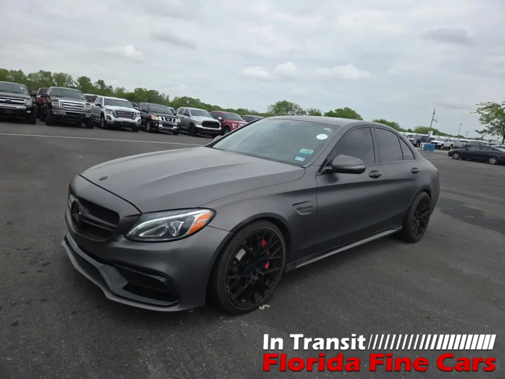 Florida Fine Cars - Used MERCEDES-BENZ C-CLASS 2018 WEST PALM AMG C 63 S