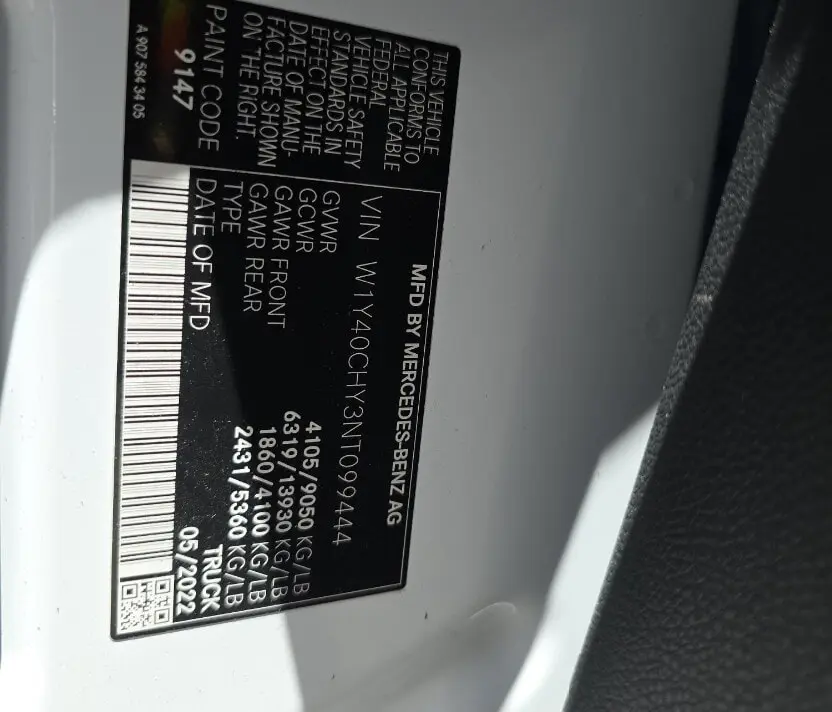 Florida Fine Cars - Used MERCEDES-BENZ SPRINTER 2022 WEST PALM 2500 Cargo Van High Roof 170.0" WB